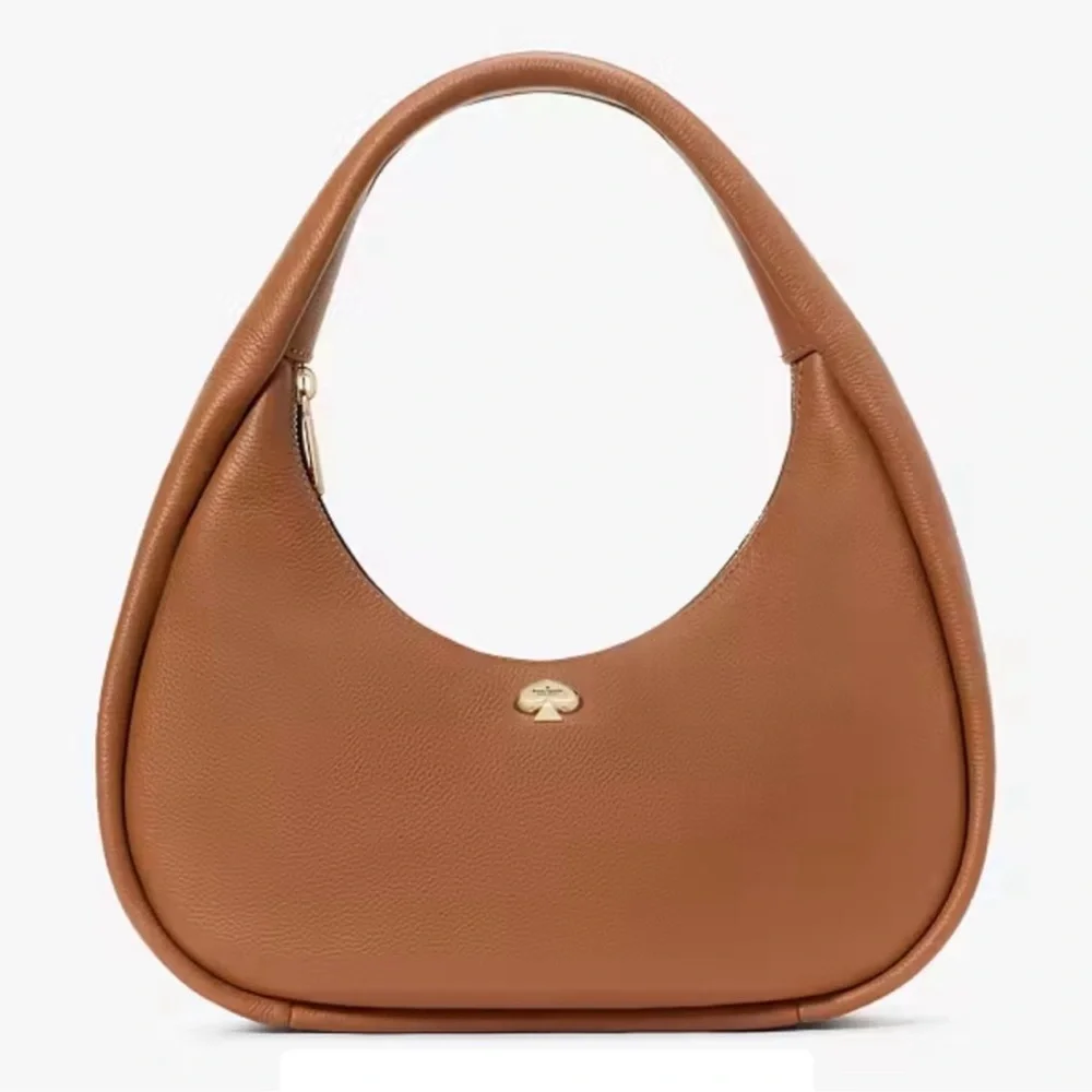 Huge Price Drop! Kate Spade Kayla Crescent Shoulder Bag Warm Gingerbread NWT - Picture 6 of 13